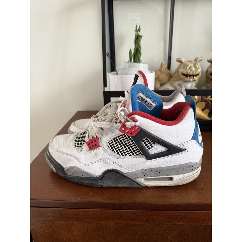 Size 10.5M - Red Nike Air Jordan 4 Retro SE "What The" - Picture 3 of 11